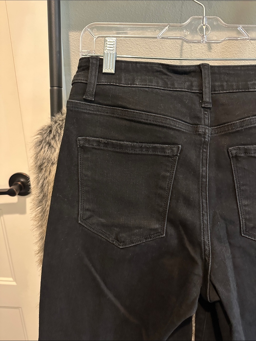 Flying Monkey Black High-Rise Wide-Leg Jeans with Button Fly - Picture 7 of 7